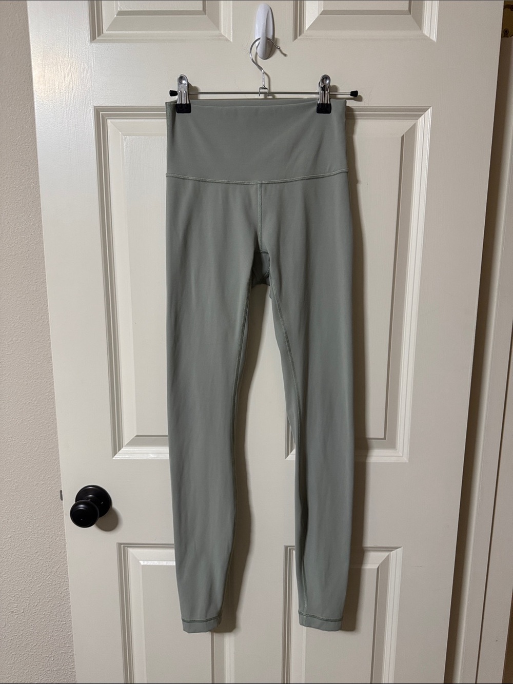 lululemon athletica Wunder Under High-Rise Leggings in Grey Sage